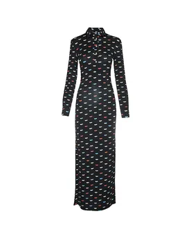 Maxikleid schwarz L Damen - Fiorucci - FashionsVida