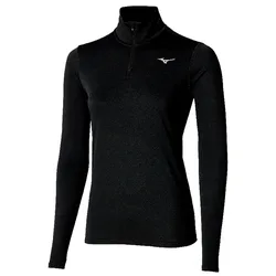 Maglietta A Manica Larga Con Mezza Cerniera Core Impulse Black L