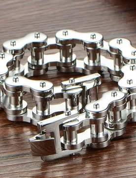 Mm Strong Heavy 316L Stainless Steel Silver Color Motor Bike Motorcycle Link Chain Bracelet Bangle Men's Jewelry 9inch 23cm - Aliexpress - FashionsVida