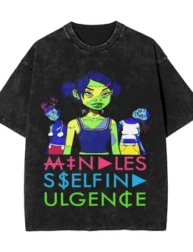 Unique Mindless Self Indulgence T-Shirts Men Round Neck Cotton Washed T Shirts Short Sleeve Tee Shirt New Arrival Clothes - Aliexpress - FashionsVida
