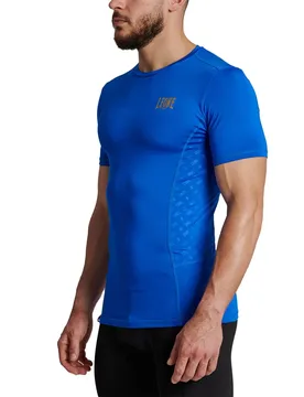 T-shirt à Manches Courtes Dna Blue L - Leone1947 - FashionsVida