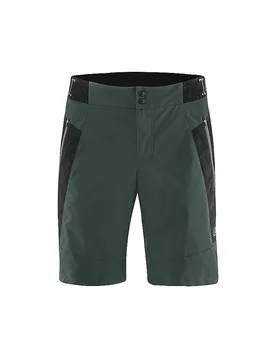 Löffler Pantalón corto de ciclismo para hombre Voyage-E-CSL verde oscuro 60 - LÖFFLER - FashionsVida