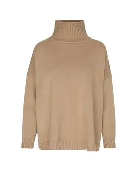 Rollkragenpullover WKDBORGIA camel M damen - WEEKEND MAX MARA - FashionsVida