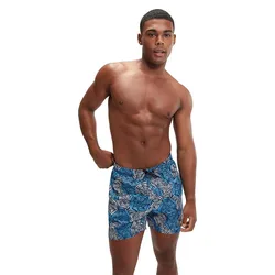 Printed Leisure 16´´ Swimming Shorts Pure Blue / Tranquil Blue / White XL Men