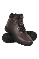 Latitude Ii Extreme' Mens Leather Boots Waterproof Hiking Shoes Brown - Size Uk 13