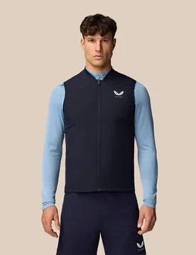 Apex Training Gilet - Navy NAVY L male - Castore - FashionsVida