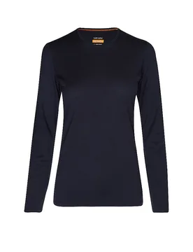 Maglia funzionale da donna Merino 200 Oasis LS blu S - Icebreaker - FashionsVida
