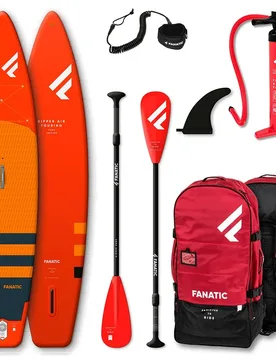 Ensemble De Paddle Surf Gonflable Ripper Air Touring 10´0´´ Orange / Red 304.8 cm unisex - Fanatic - FashionsVida