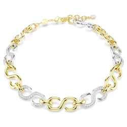 Collana Dextera, Taglio Round, Catena, Bianca, Mix di finiture OS