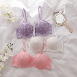 Piezas Sujetador con aros y copas acolchadas no desmontables para mujer 75D
