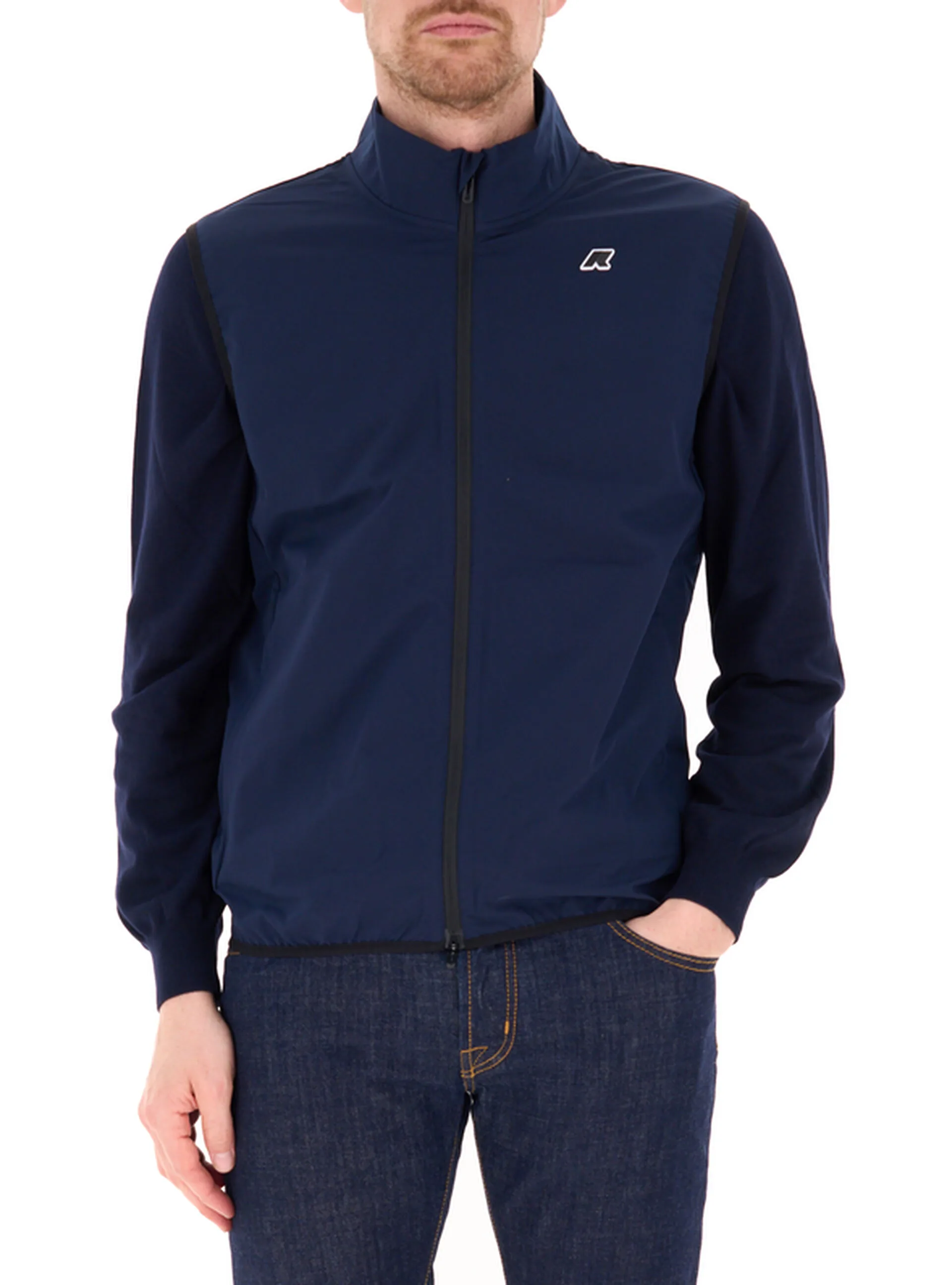 Giubbino smanicato BLU SCURO S - K-way - FashionsVida