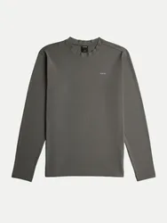 Basic Langarmshirt Grau XXL