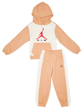 Mj Air Hbr Unisex Tracksuits - Brown - Size 4 - 5 Years - Cotton Fleece - Brown - Size: 4 - 5 Years - Jordan - FashionsVida