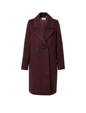 Comma Wollmantel rosso scuro L - Comma - FashionsVida