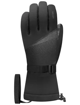 Fäustlinge für Ski aus GORE-TEX ePE Native 7 Black für Damen aus Softshell Größe 8 schwarz - Racer - FashionsVida