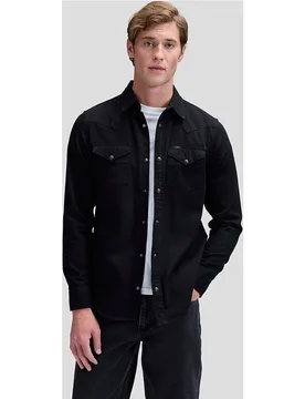 Camisa vaquera de hombre de manga larga - Lee - FashionsVida
