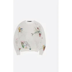 Jersey de mujer de manga larga con estampados