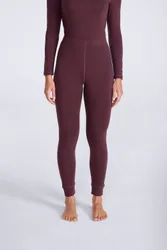 Blaze Womens Base Layer Pants - Dark Red - Dark Red - Size: 10