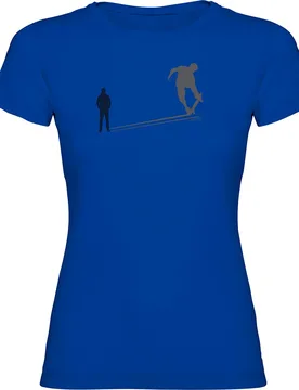 T-shirt à Manches Courtes Skate Shadow Royal Blue S - Kruskis - FashionsVida