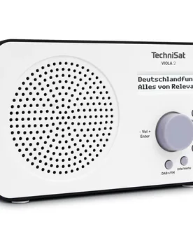 Radio Numérique Viola 2 White / Black One Size unisex - TechniSat - FashionsVida