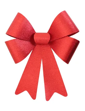 Riesenschleife Rot Glänzend 36 x 51 cm - CHAKS - FashionsVida