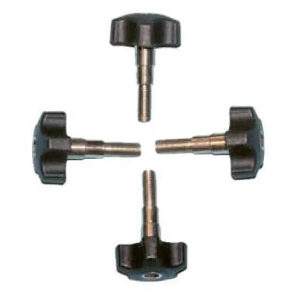 T-top Knob 4 Units Black One Size unisex - Plastimo - FashionsVida