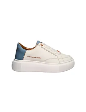 Scarpe Donna Eco Greenwich-White Azure - Alexander Smith - FashionsVida