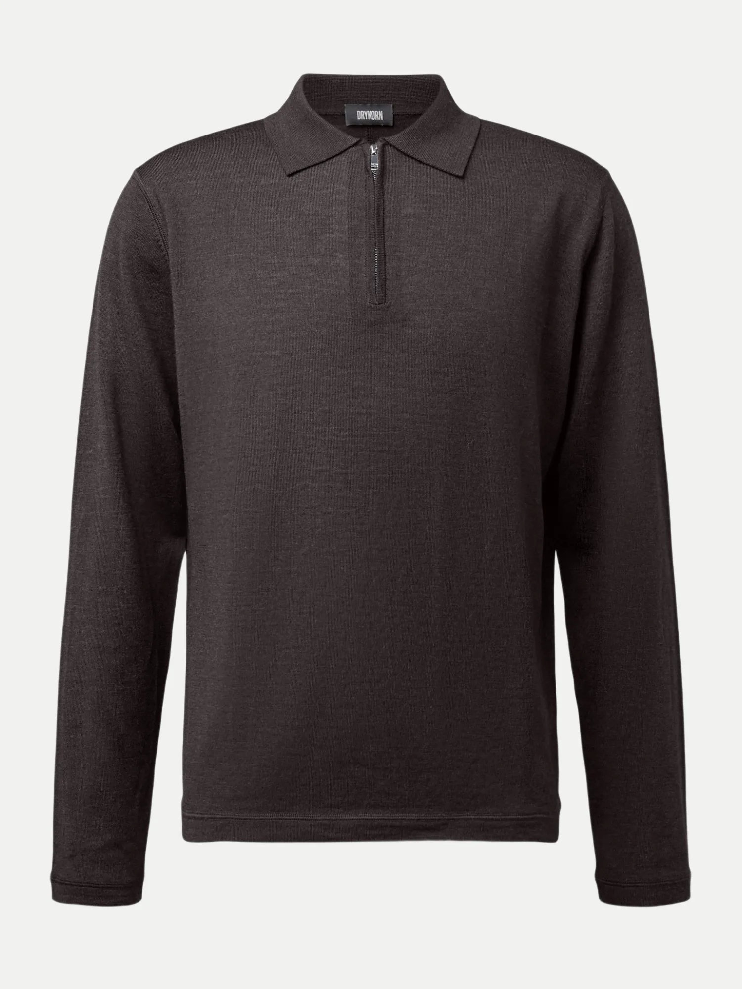 Drykorn Poloshirt HALVVA Braun L - Drykorn - FashionsVida