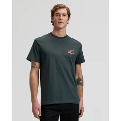Camiseta de hombre de manga corta de corte relaxed
