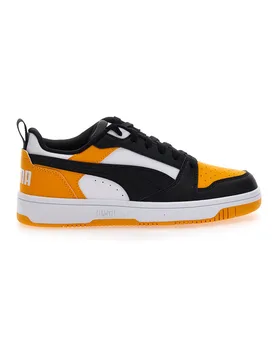 Sneakers Gialle e Nere con lacci Rebound V6 Lo Jr 38½ - Puma - FashionsVida