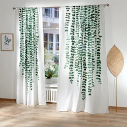 Vorhang Eukalyptus 140 x 230 cm