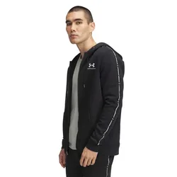 Sweat-shirt à Zip Icon Fleece Taping Black / White M