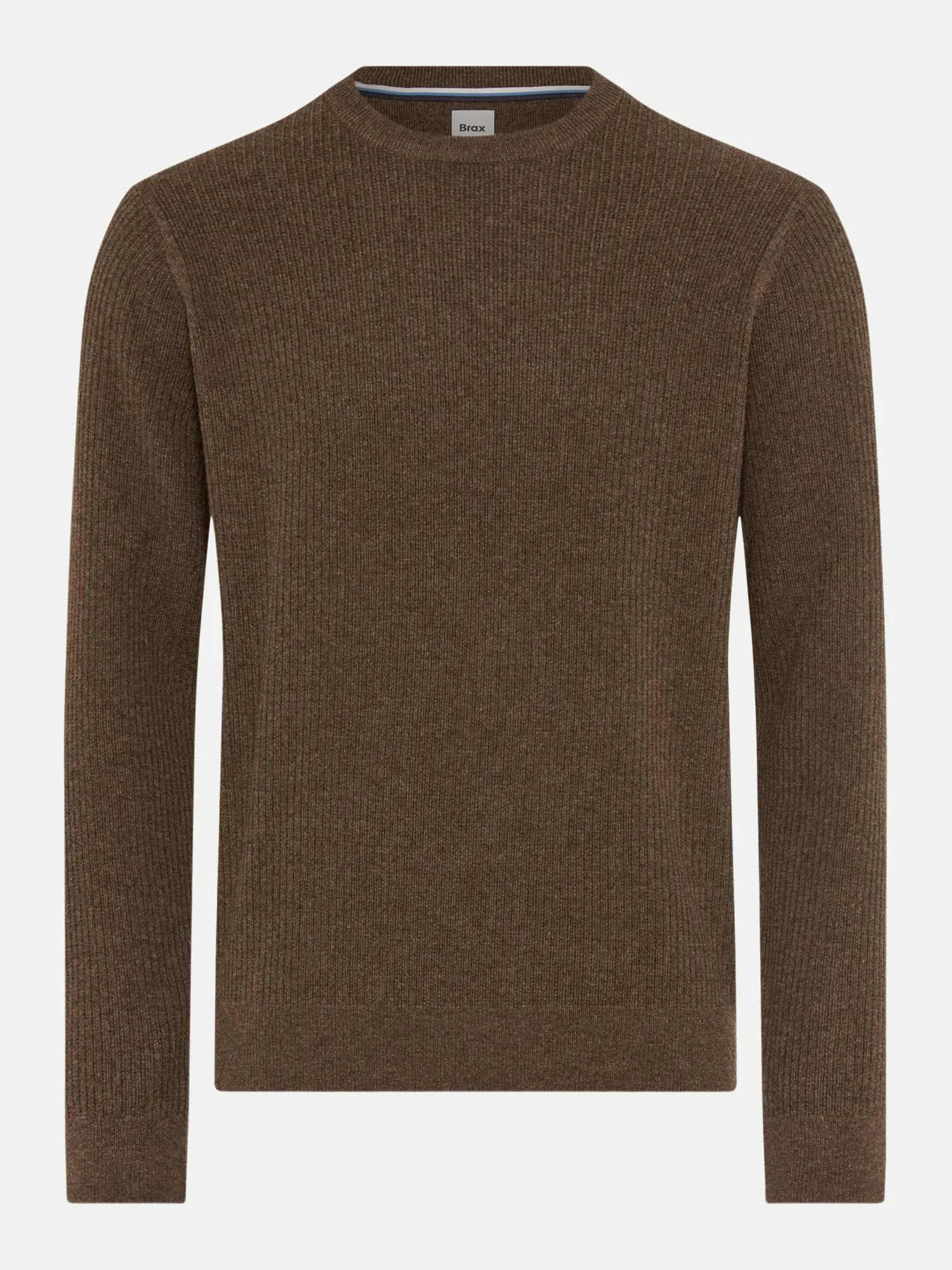 Strickpullover RICK aus Woll-Mix Braun L - Brax - FashionsVida