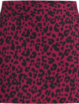 Skort Damen Liz-Y Leo Jersey, pink/schwarz 26 - Alberto - FashionsVida