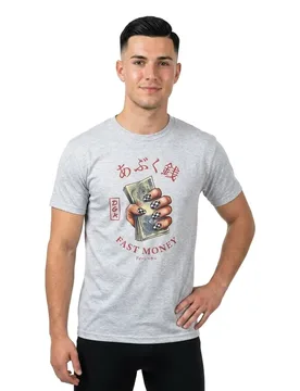 T-shirt à Manches Courtes Fast Money White S - DGK - FashionsVida