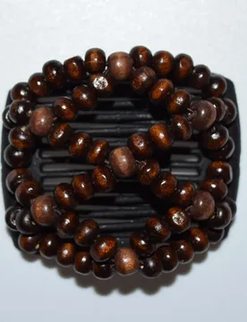 Brown wooden beads small size magic comb 20 pcs/lot Easy to Use - Aliexpress - FashionsVida