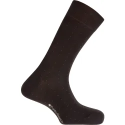 Calcetines de hombre de lana en color marrón