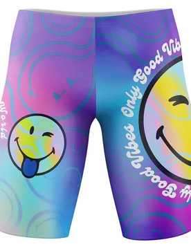 Smiley World Vibes Jammer Multicolour XL Men - OTSO - FashionsVida