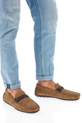 Mocassino Beige con Treccia 7307 42