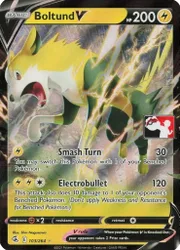 Pokemon Fusion Strike 103/264 Boltund V (Prize Pack League Promo)