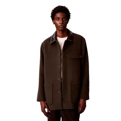 Calvin Klein Cappotto Melton Peat L