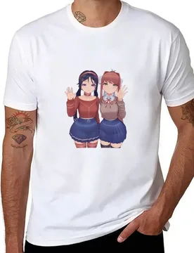 Monika and Mita T-Shirt t shirts for man graphic vintage cotton tshirt 100% T-Shirt - Aliexpress - FashionsVida