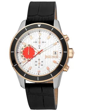 Orologio Jc1g215l0035 Quartz 2 Mm Grey / Black / Multicolor One Size - Just cavalli - FashionsVida