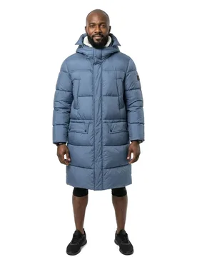 Giacca Omont 1027619 01 Open Blue 495 48 - BOSS - FashionsVida