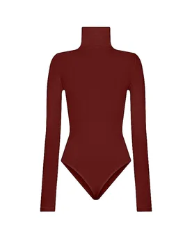Body COLORADO bordeaux rosso scuro L - Wolford - FashionsVida