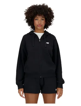 Sweat-shirt à Zip Sport Essentials French Terry Black S - New Balance - FashionsVida
