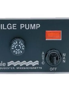 Deluxe Panel Switch Black 24 / 32V unisex - Rule Pumps - FashionsVida