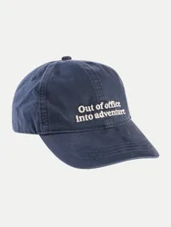Cap mit Schriftzug Blau