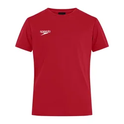 Club Plain Short Sleeve T-shirt Flag Red XL Men