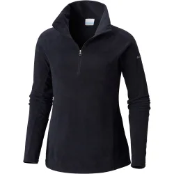 Glacial iv 1/2 zip forro polar mujer Negro (M)